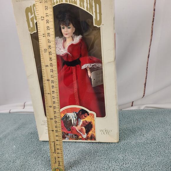 Gone with the Wind World Doll Limited Edition doll Rare Vintage 1989 Collectible - Picture 14 of 14